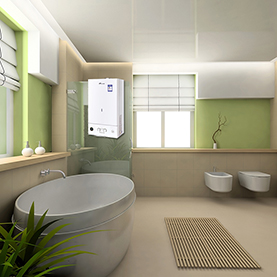 【沙曼】C系列燃氣采暖熱水爐