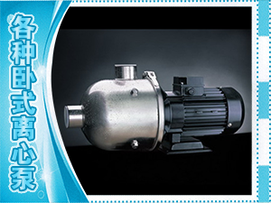 各種臥式離心泵