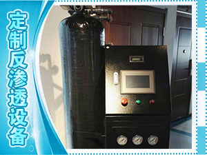 定制0.5T/h反滲透純水設備